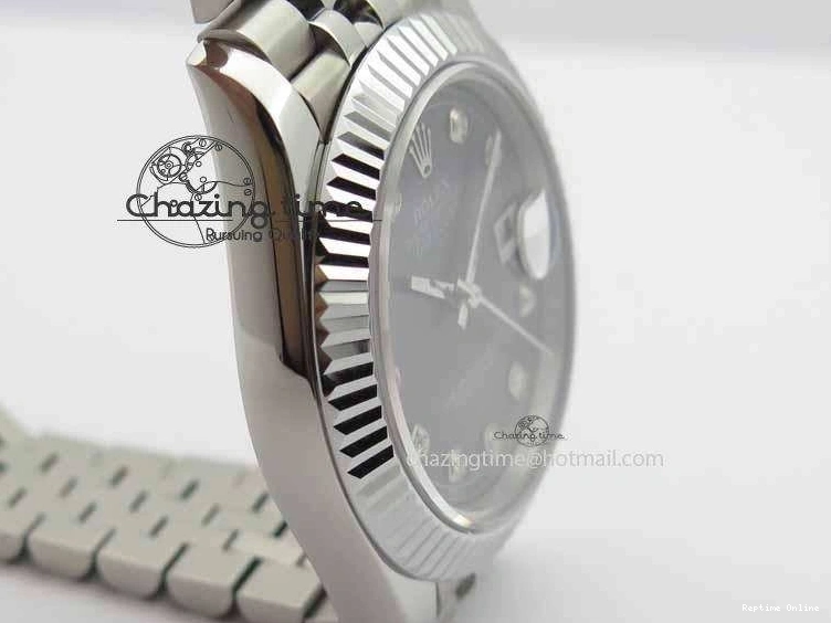1229 Trendy DateJust II 41mm BP Maker Best Edition Black MOP Diamonds Dial On New Version Jubilee Bracelet A 3622
